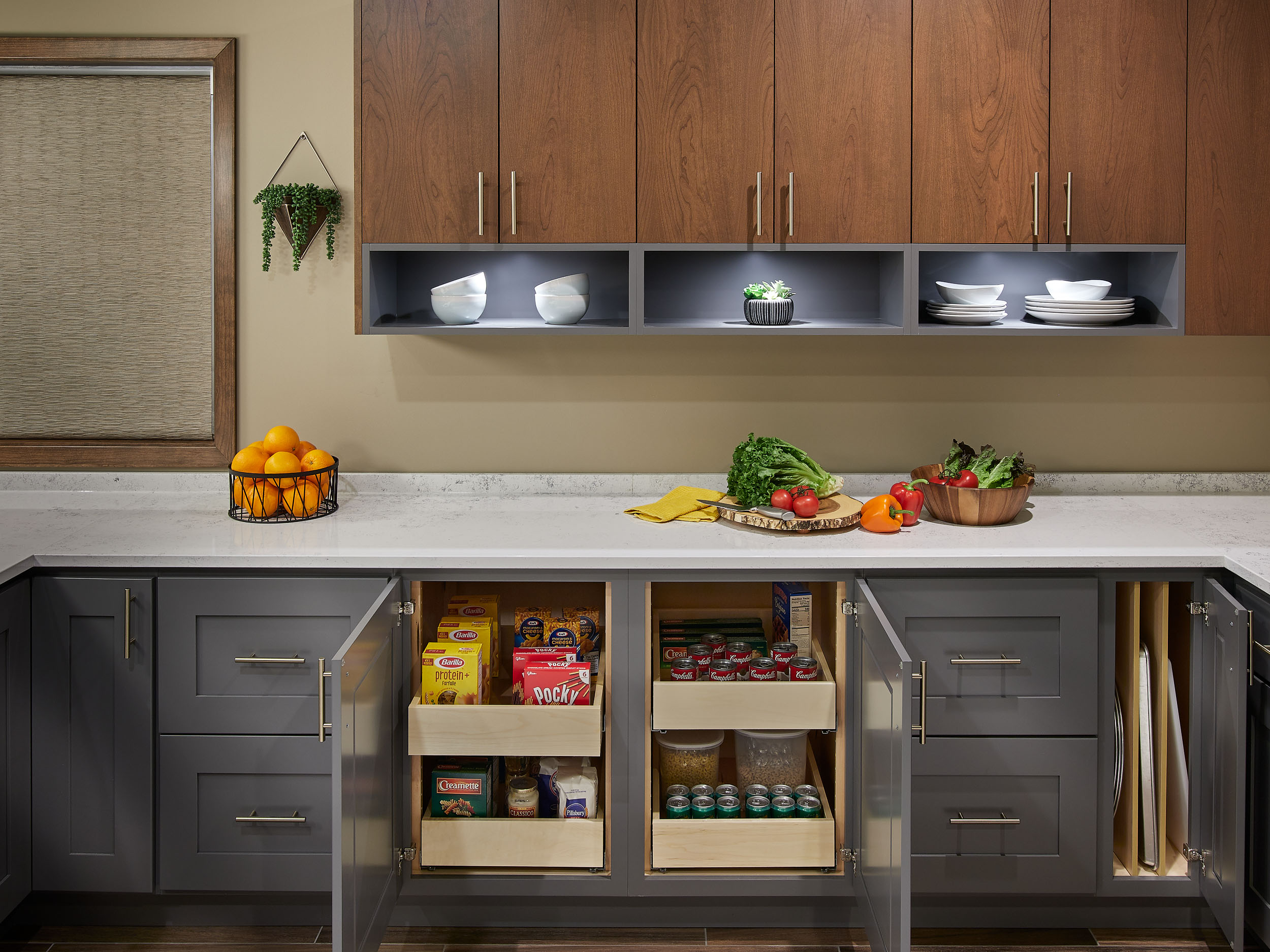 Transitional kitchen design